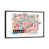 Black Floater Framed