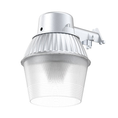 Outdoor Area Light and Flood Light - 2800 Lumens - Dusk to Dawn Outdoor Light - Gray