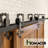 Double Bypass Barn Door Hardware Kit-66815885