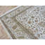 Tapis de la zone en soie 9 pi 2 po x 12 pi 1 po noué la ivoire main one-of-kind Josephson
