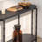 Retro Minimalist Console Table