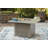 Debbee Outdoor Square Fire Pit Table