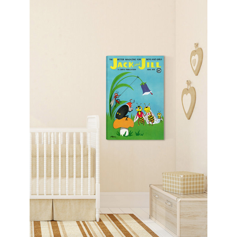 Bugs Marriage II - Wrapped Canvas Print, 61cm H x 41cm W