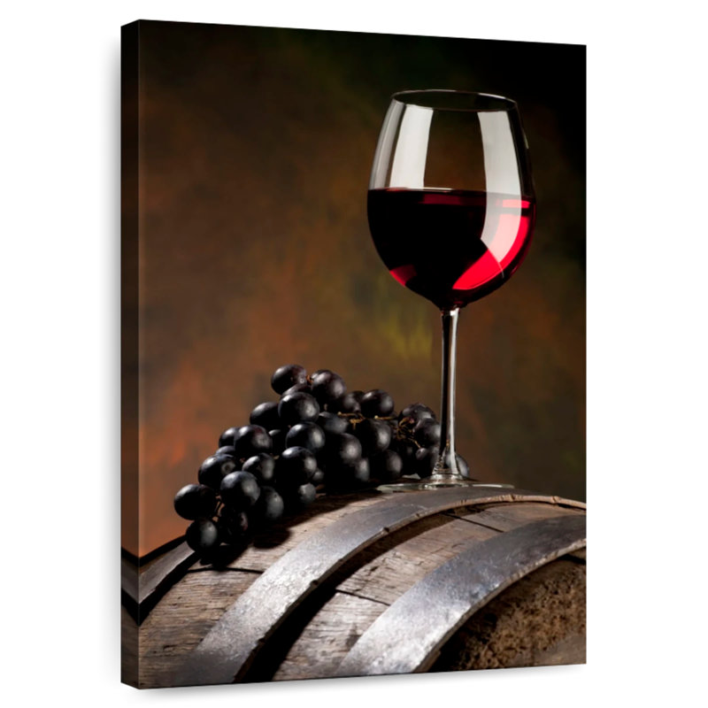Yarlin Aromatic Wine From The Barrel, 51" H x 34" W