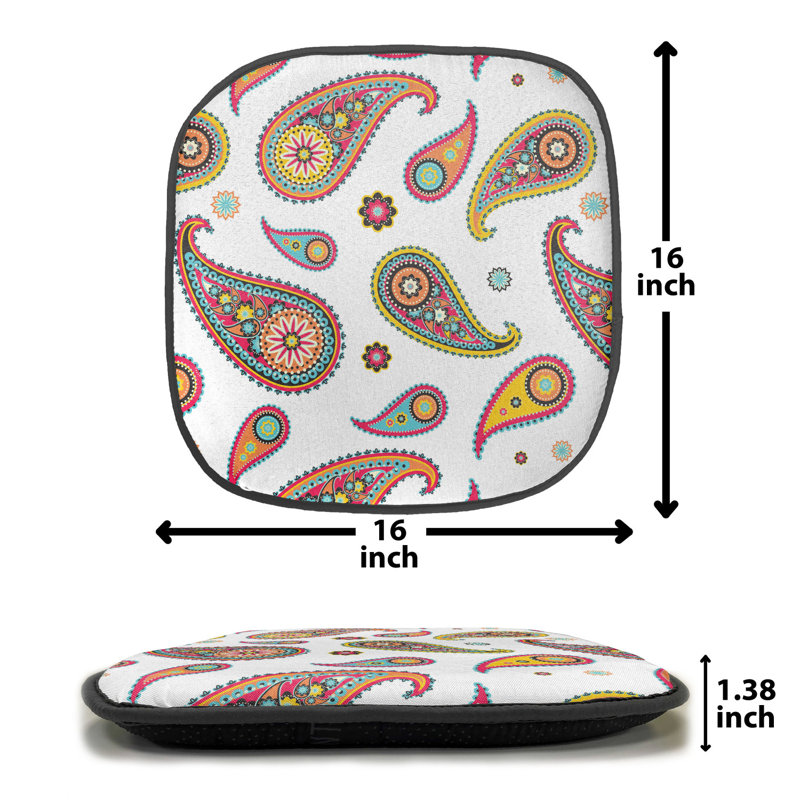 Outdoor 1.38'' Dining Chair Seat Cushion