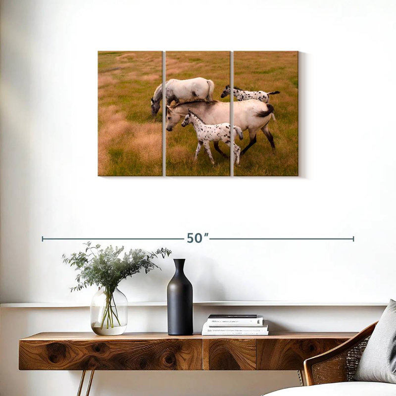Famille Brampt Appaloosa, H 20 po x l 33 po