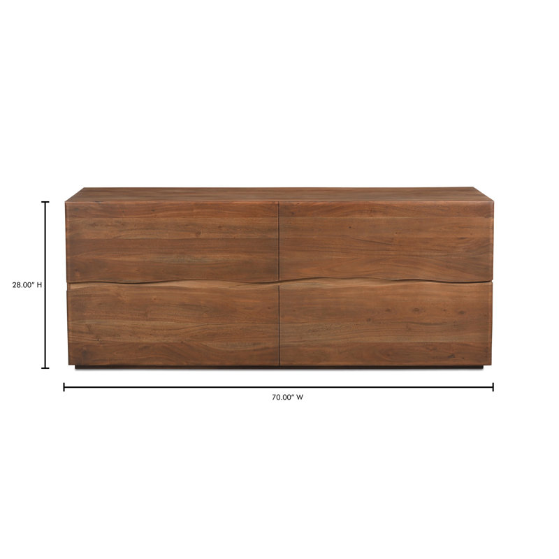 Watson 4 - Drawer Solid Wood Dresser