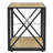 1 Piece Modern Nightstand, Industrial Style Side Table-1867082151-1867082148