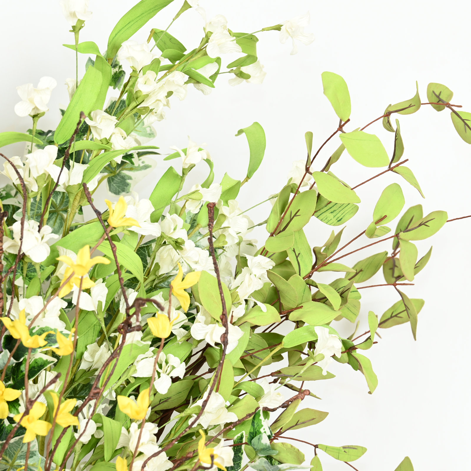 Eucalyptus Forsythia Floral Arrangement