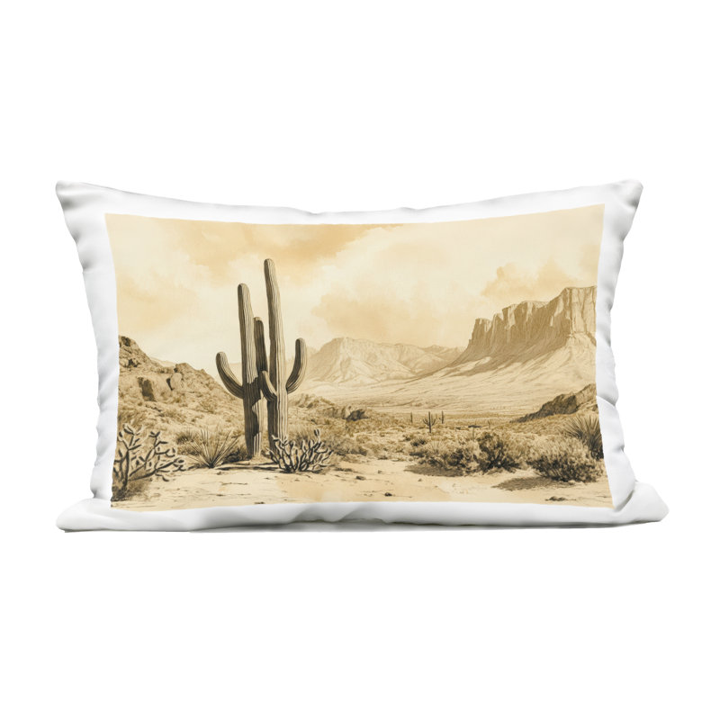 Coussin d'extérieur Desert Landscape