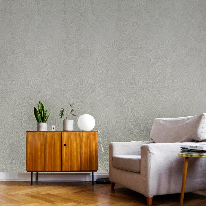 Papier peint taupe Telvin, Taupe