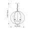 Korsen 6 - Light Sphere Chandelier