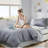 5-Piece  Woven Striped Comforter Set-123569986