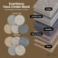 Panneau de faux béton à parement de cloison EverStone, l 81 1/4 po x H 9 po x P 1 1/4 po, Dune-122477301