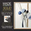 Reproduction encadrée FLORAL Series Dxxv - bois massif-1378331650