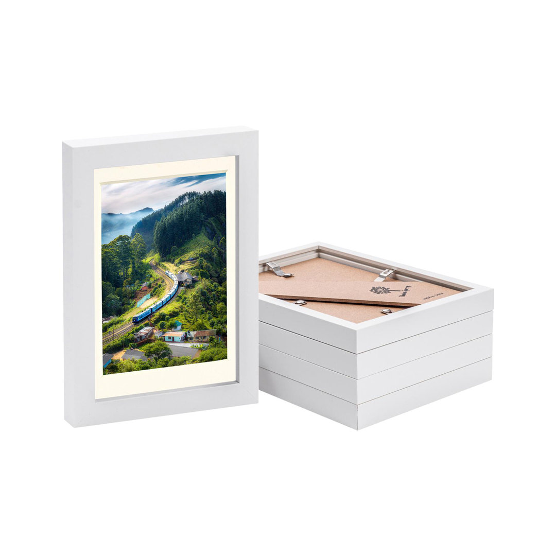 Photo Frames with 4" x 6" Mount - 8" x 10" - Black/Grey