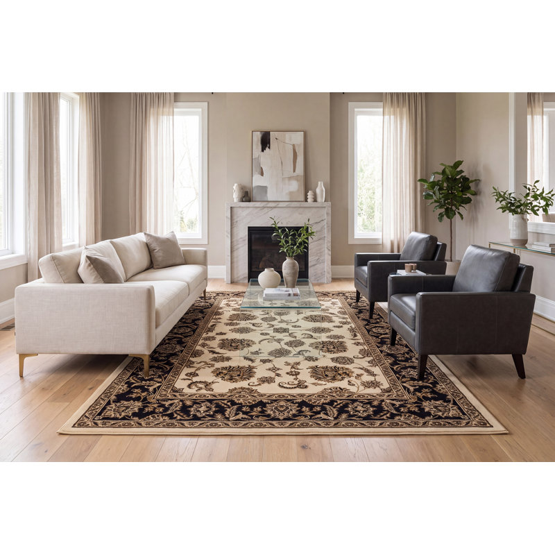 Atterbury Oriental Indoor Rug, Rectangle 5'3" x 7'7"