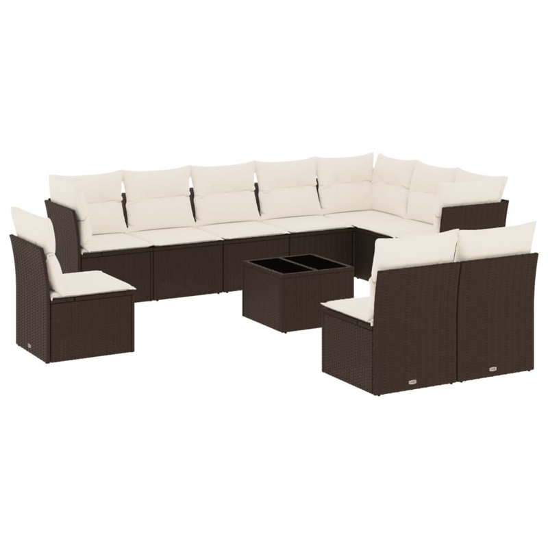 Ensemble de canapé de jardin Vidaxl
