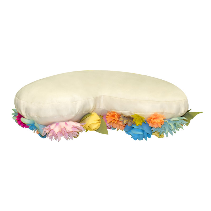 Housse et insert de coussin extérieur d'extérieur, Pétale, ciel, multicolore
