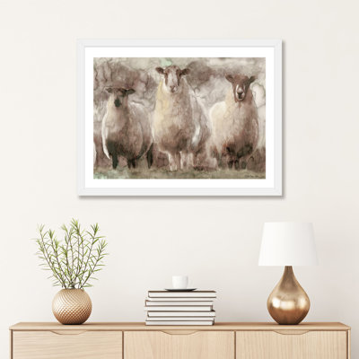 " Three Sheep "