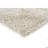 Heston Authentic Hand Woven Handmade Silver Modern Abstract Polyester Shag Area Rug