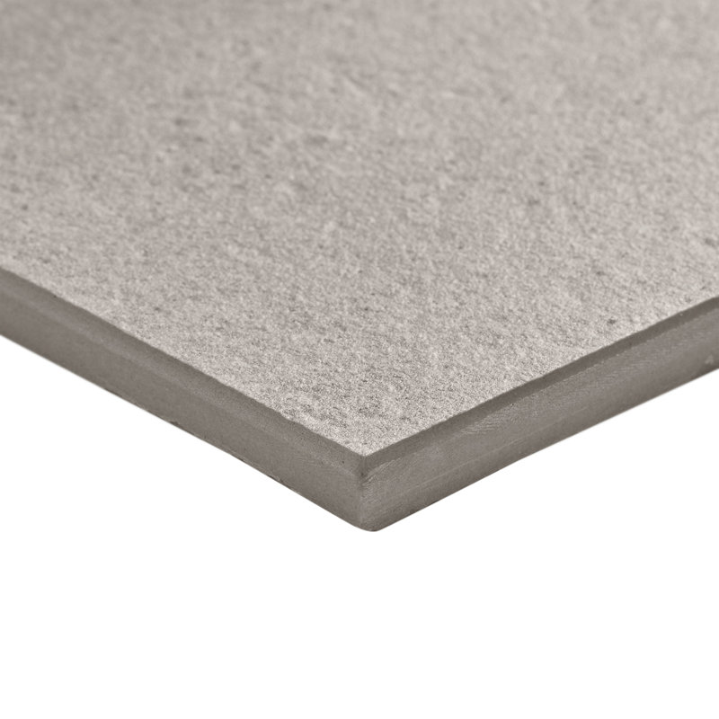 Piccoli Petite 4x12 Matte Terrazzo Look Porcelain Tile, Warm Gray