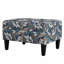 Repose-pieds rembourré en tissu, pour le salon / la chambre à coucher
