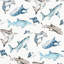 Kids and Teens Collection Sharks Wallpaper Roll-2020457482