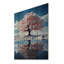 " Pink Tree Whimsical Reflections "-1687467149