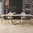Simple Modern Rectangular Rock Slab Dining Table