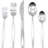 Lorena® Stainless Steel Flatware Set - Service for 4