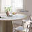 39.4" Modern Wood Round Dining Table Set Gray Seats 2-4 People