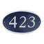 Plaque d'adresse murale sur 1 ligne Ferris-23384037