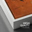 Élégance léopard orange, chapeau, dame, mode, BCBG, décoration de chambre, impression sur toile encadrée-107907850-107907852