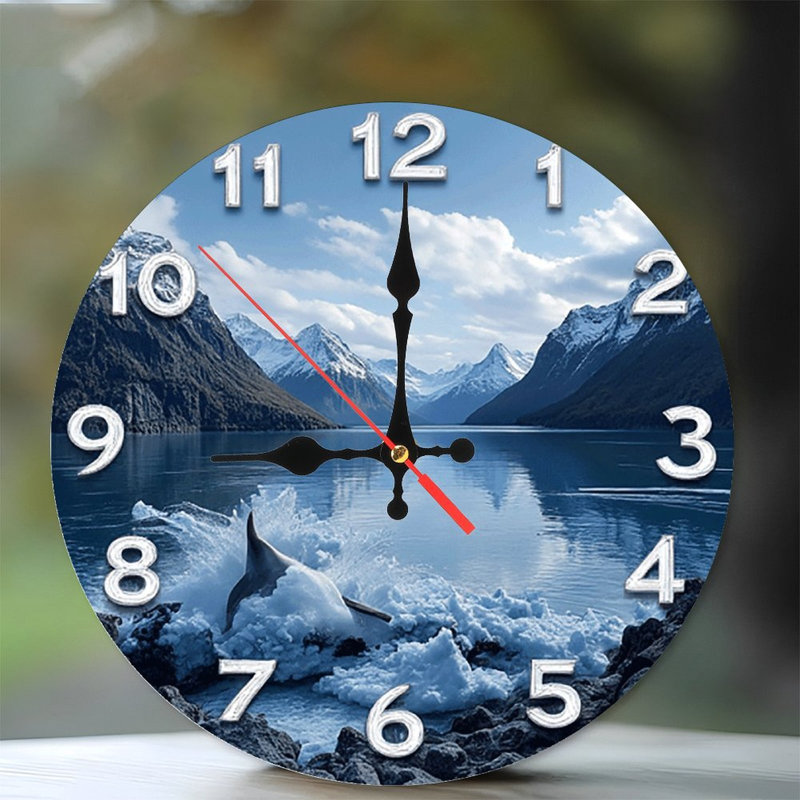 Horloge murale Orca