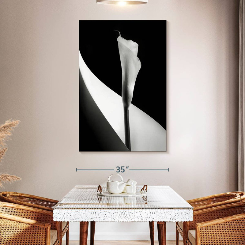 Harnek BW Calla Lily, H 51 po x l 34 po