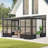 Aluminum Patio Gazebo Wall-Mounted Solarium-99076002