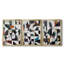 ABSTRACT Series LXI - Toile tendue avec châssis sur mesure - 3 pièces-117236758-117236761