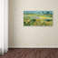«Wheatfields Near Auvers» par Vincent Van Gogh, reproduction sur toile-1996852403