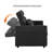 Nangle 53" Wide Modern Upholstery Reclining Sleeper Sofa With Adjustable Backrest-255368900