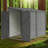 Outdoor Storage Shed With Foundation Kit And Lockable Doors And Glove-125151302