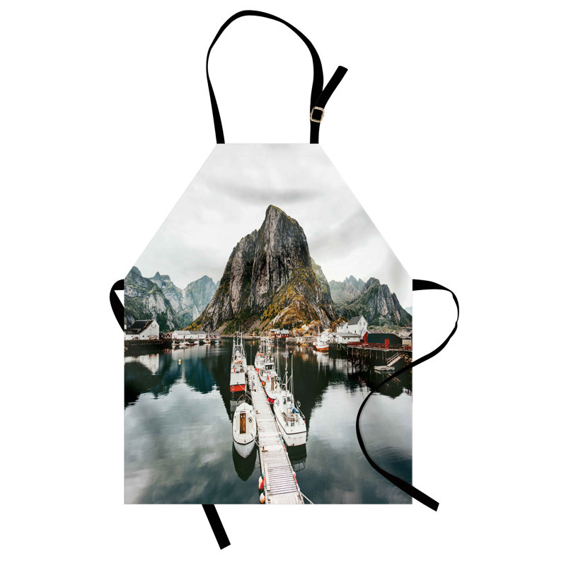 Multicolore Dakota Fields Tablier de paysage unisexe Marina Port