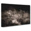 Las Vegas Skyline At Night In Abstract - Wrapped Canvas-55309599