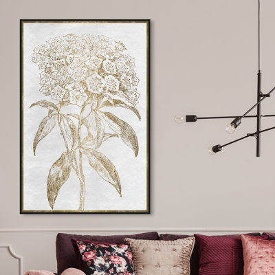 " Floral Sketch Border Bold "