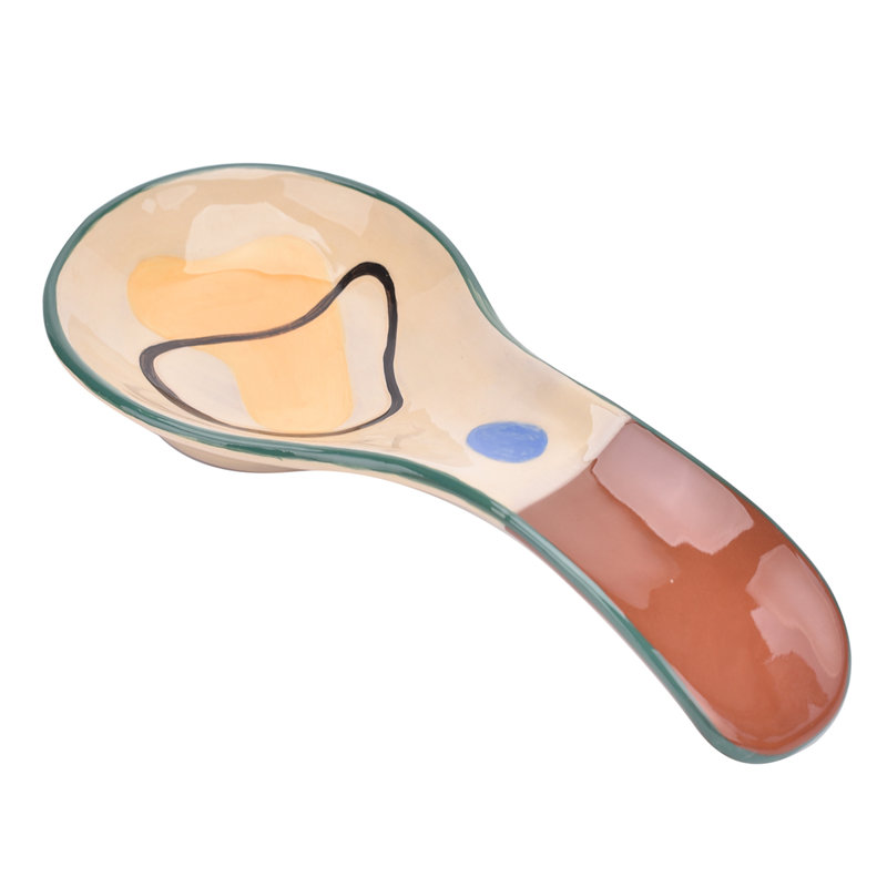 Nieja Ceramic Soup Spoon