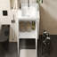 Meuble-lavabo moderne de 36 pouces avec tablettes ouvertes