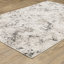 Tapis abstrait ivoire / gris Gwern-1291706469