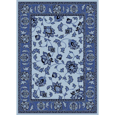 Tapis bleu area