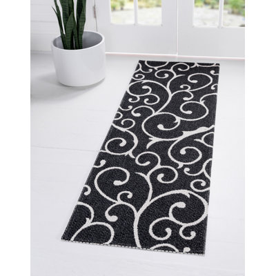 Cotton Damask Indoor Rug