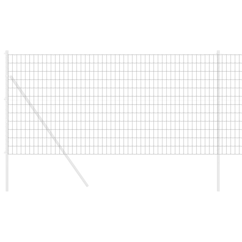 Steel Border Fencing, 120 x 2500 x 0.2 cm